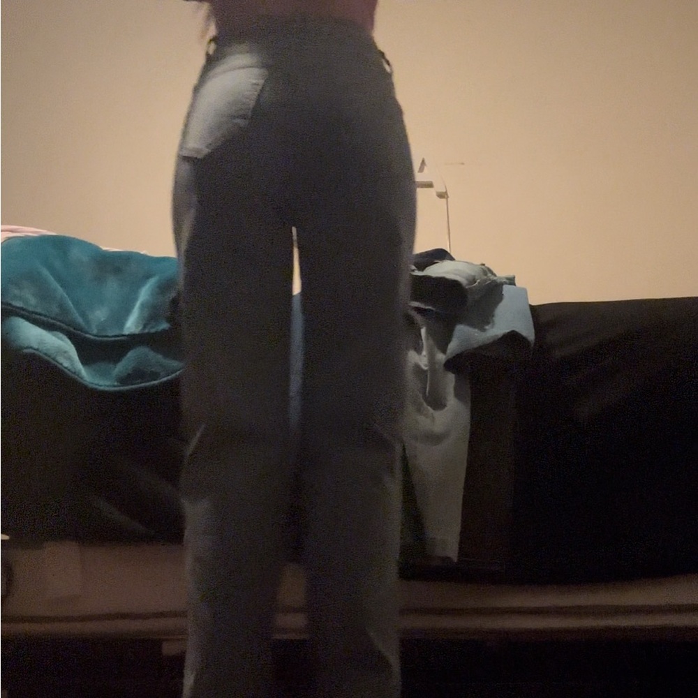 LA Girl Blue Straight Leg Jeans